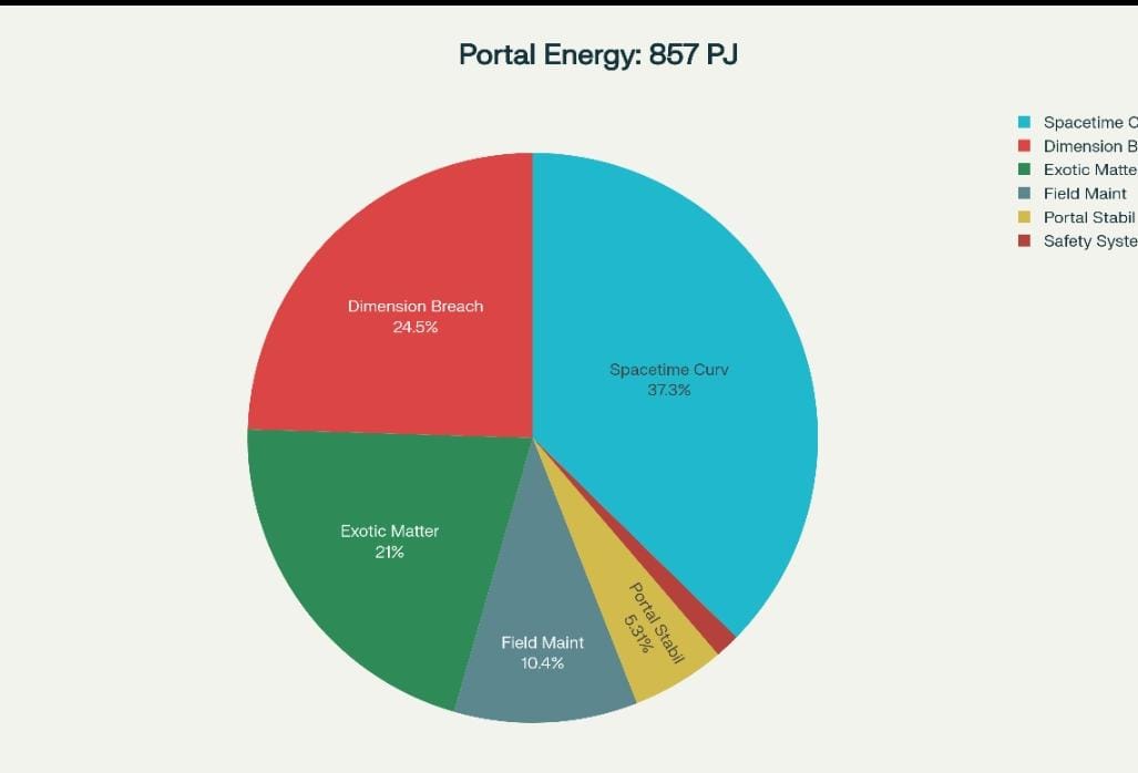 Energy Requirements Chart